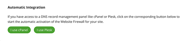 Screenshot Automatic Integration with cPanel/Plesk